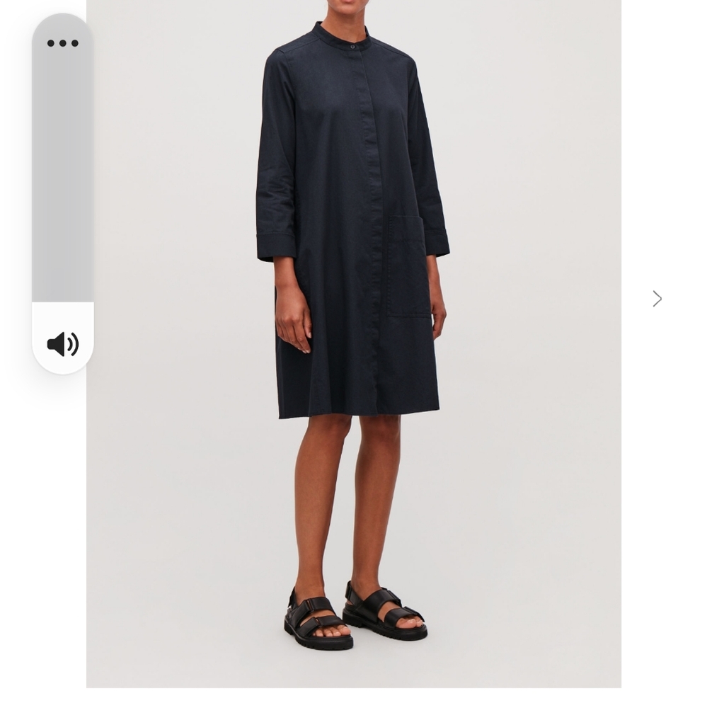 COS dress Navy 8